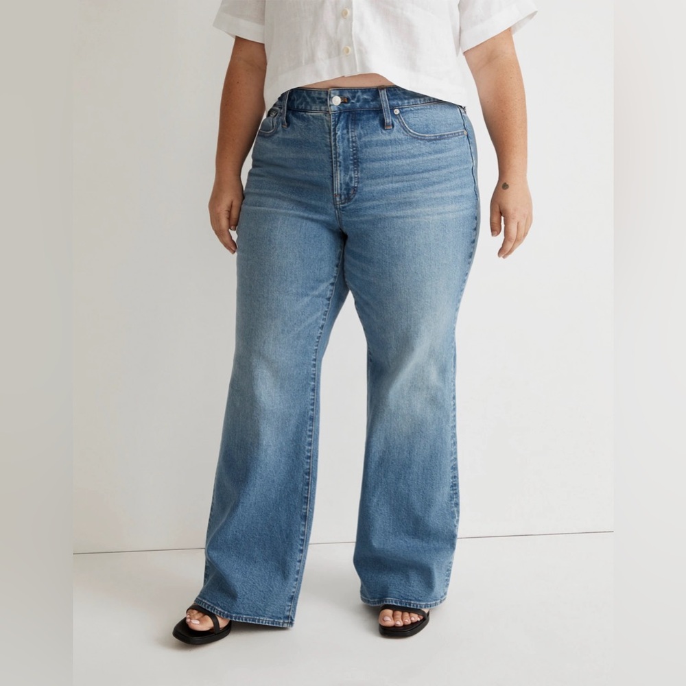 Madewell The Perfect Vintage Wide-Leg Crop Jean